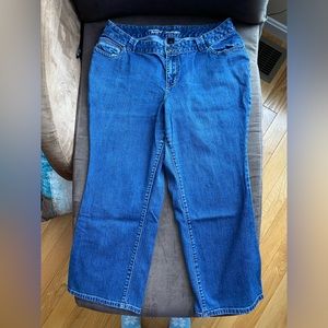 Lane Bryant boot cut jeans.